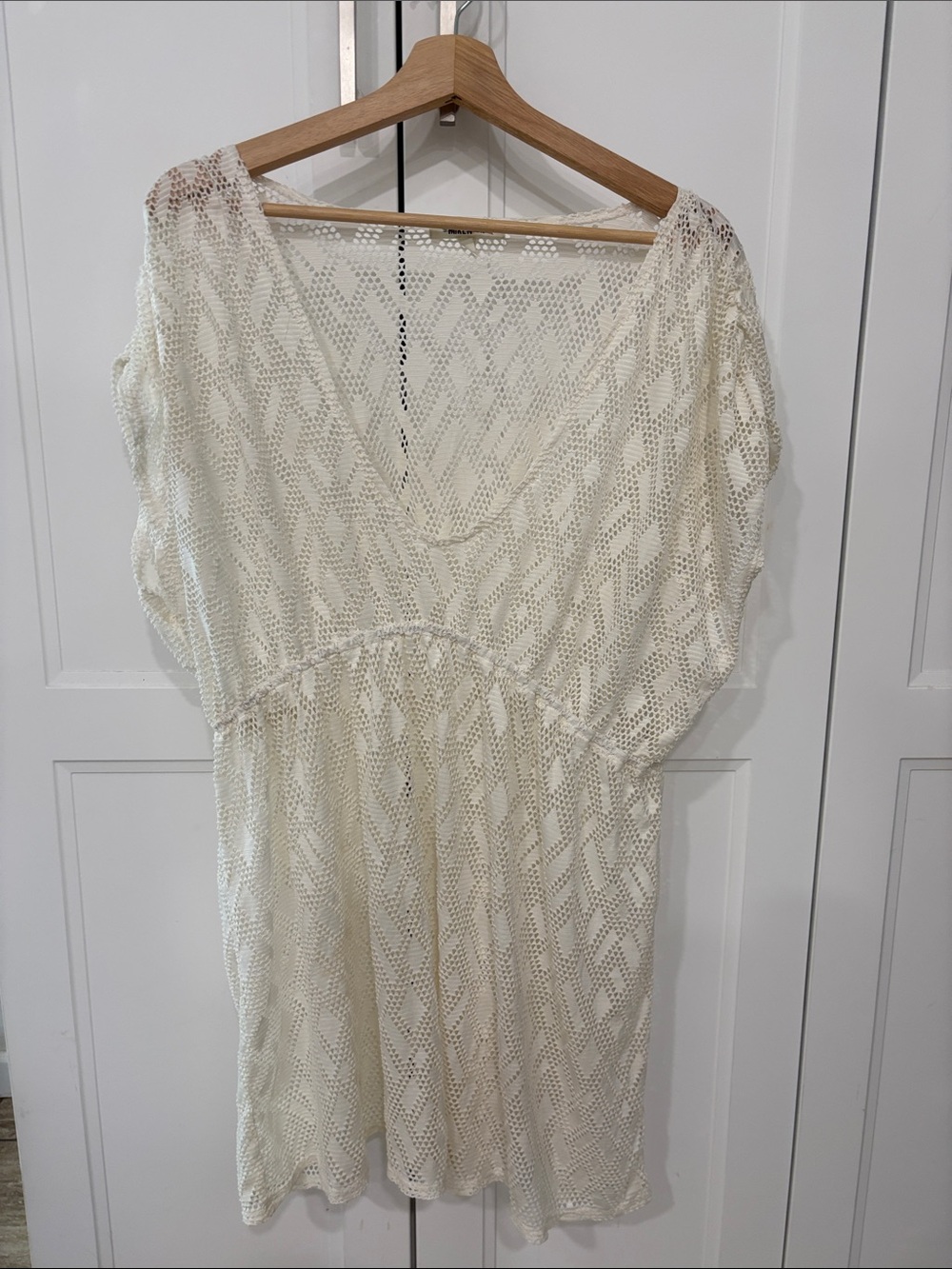 Swim Coverup Crochet Dress - XL